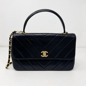 Chanel Vintage Top Handle Bag